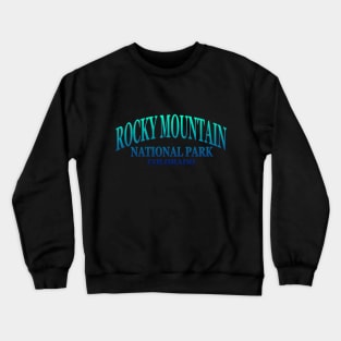 Rocky Mountain National Park, Colorado Crewneck Sweatshirt